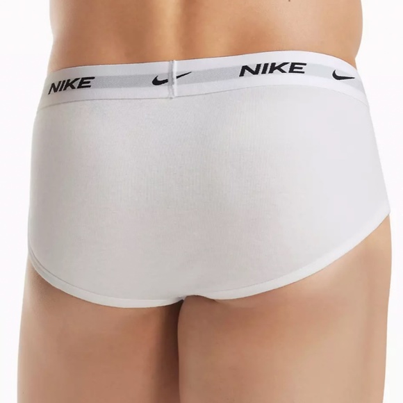 NWOT - Nike Everyday Cotton 3 pack briefs with fly in white - Large - Picture 2 of 7